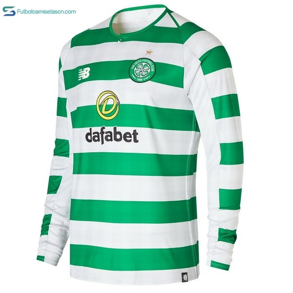 Camiseta Celtic 1ª ML 2018/19 Verde